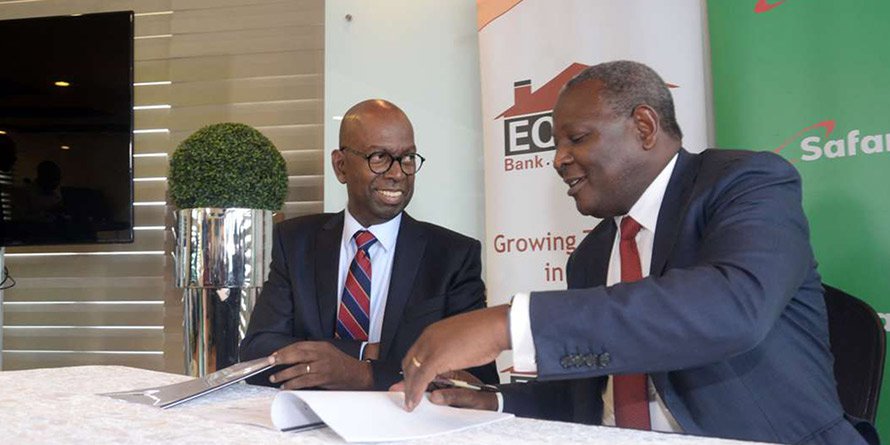 Equity Group Holdings PLC and Safaricom PLC have announced plans to